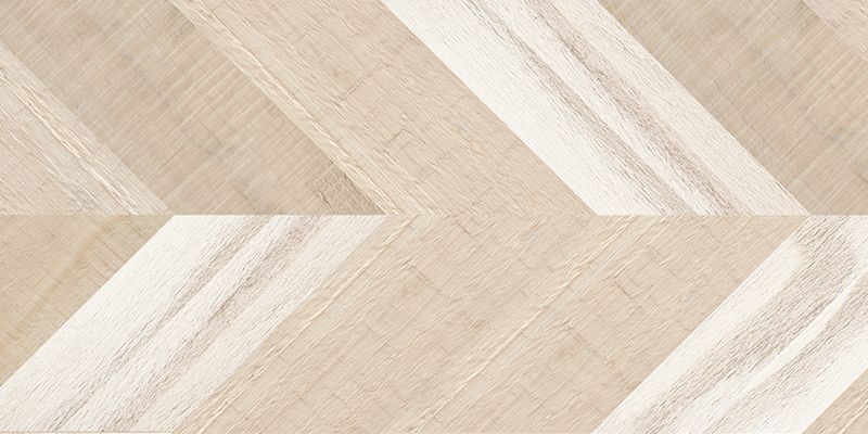Пробковый пол Chevron Creme