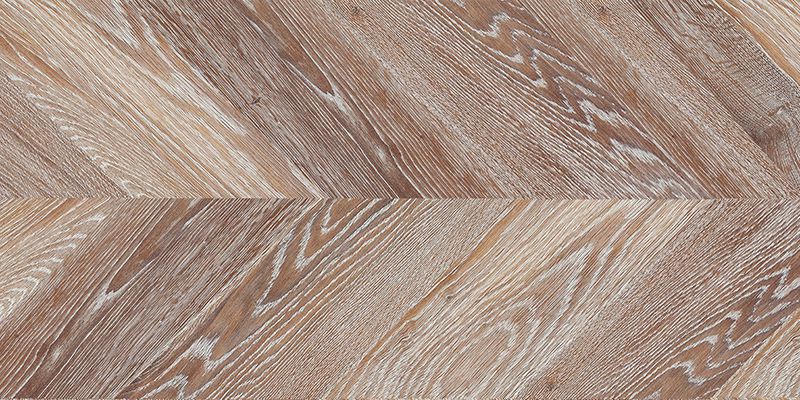 Пробковый пол Chevron Brown