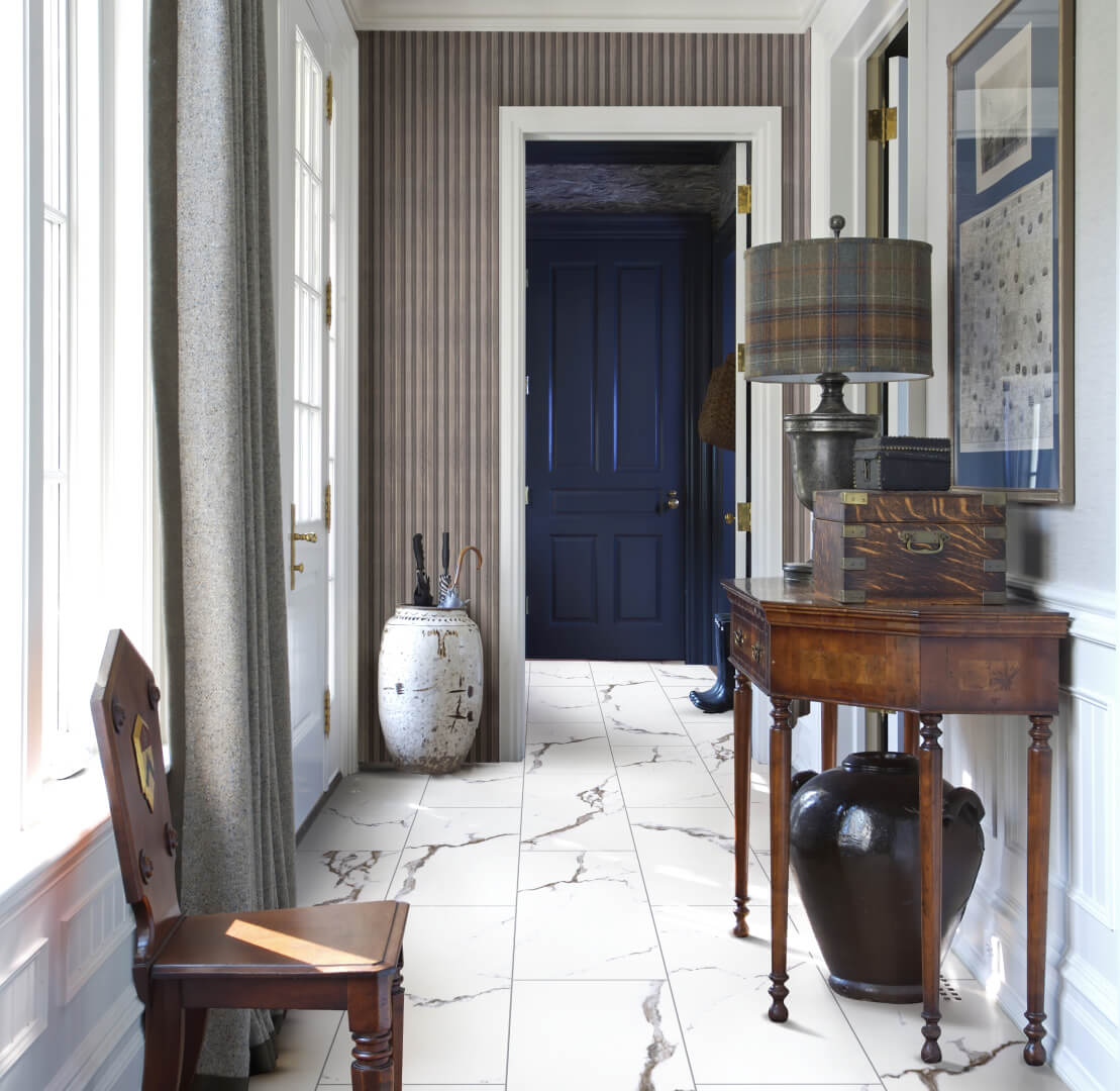 Кварц-винил Royce Qvadro Q1958 Мрамор Кимберли