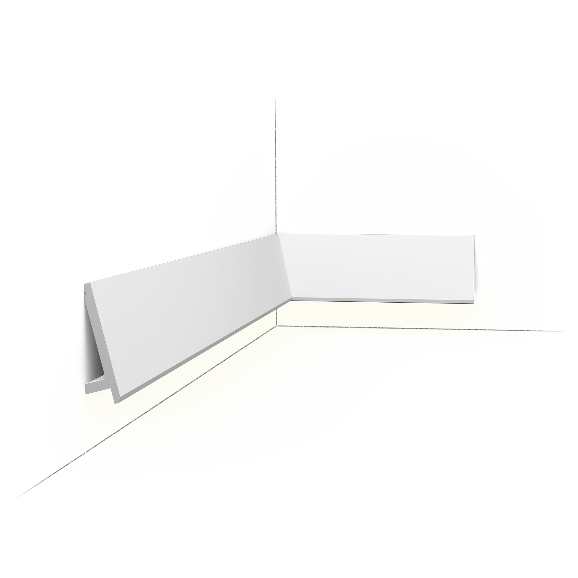 Профиль для нижней подсветки SX179 DIAGONAL