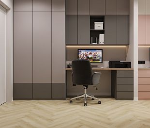 Кварцвинил 1733 Цветочная фантазия