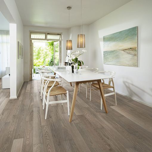 Паркетная доска AlixFloor Дуб дымчато-серый