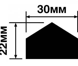 Молдинг HIWOOD TRN30