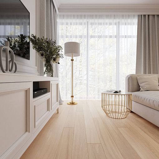 Паркетная доска AlixFloor Дуб кремовый матовый