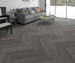 Кварцвинил ПВХ Покрытие Calitex Elementals Kilda Herringbone Click ES303 610x150x4 (1,83 м2)