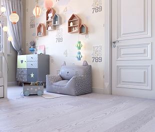 Паркетная доска PolarWood ДУБ ЭЛАРА МАТОВЫЙ ЛАК 1П 14x138x1800 1П (2,0 м2)