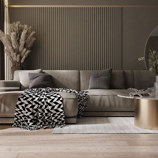 Паркетная доска AlixFloor Дуб коричнево-серый