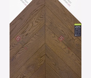 Инженерная доска Alpine Floor Chateau Французская елка Дуб Браун Стори EW203-09