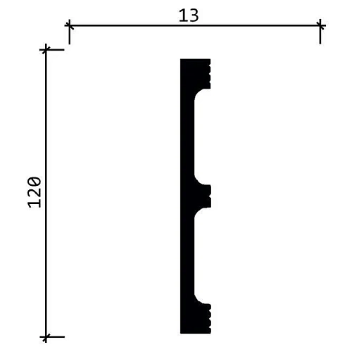 Плинтус DD710