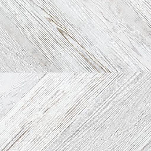Пробковый пол Chevron White