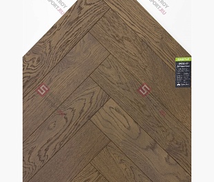 Инженерная доска Alpine Floor Castle Английская елка Дуб Браун Стори EW202-09