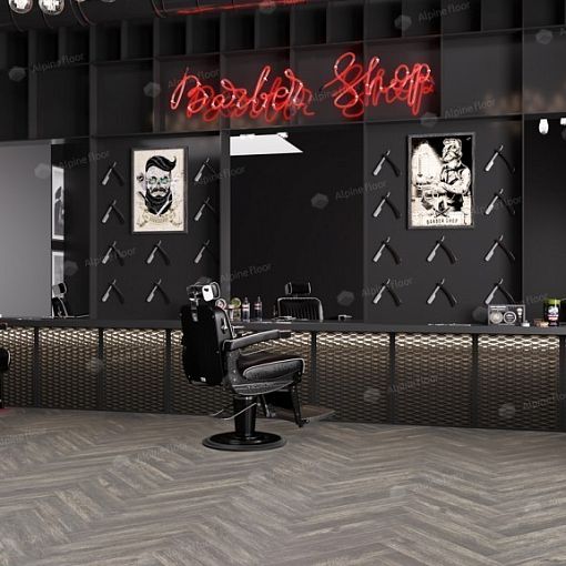 LVT плитка Венге Грей ECO 16-8