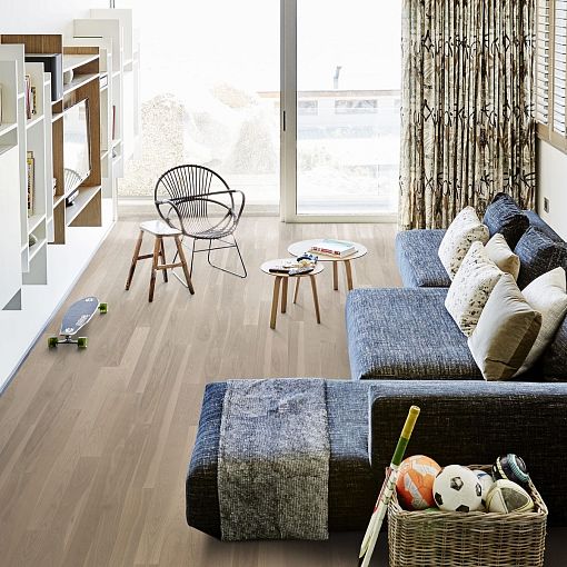 Паркетная доска AlixFloor Ясень серый тонированный