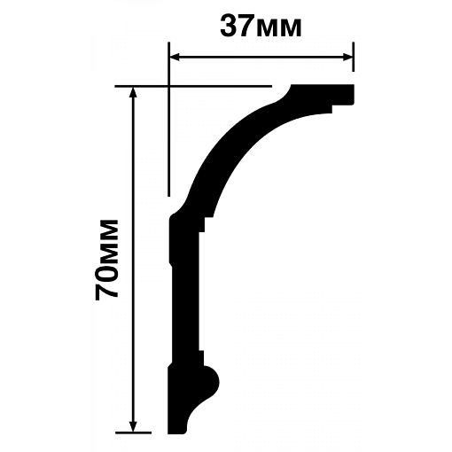Карниз HIWOOD A70V2
