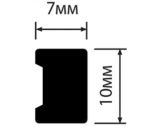 Молдинг HIWOOD MD10
