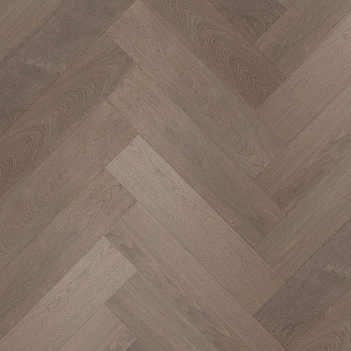 Паркет Елка Английская Royal Parket 490х125х13мм Дуб Натур Винчи лак