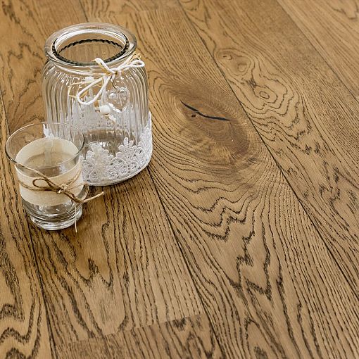 Паркетная доска PolarWood ДУБ 138 АРТИСТ КОРИЧНЕВЫЙ МАСЛО 14x138x1800 2V 1П(2,0 м2)