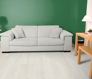 Клеевой пробковый пол Corkstyle Wood Oak Polar White