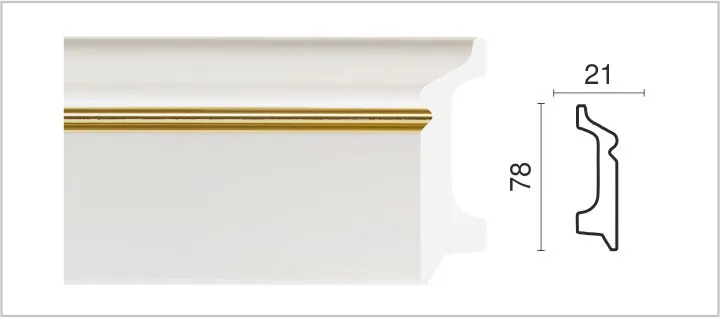 Плинтус широкий 1221-115G