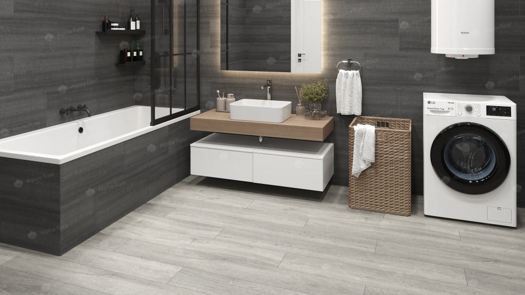 SPC ламинат Дуб платина ABA ECO 7-14 MC SPC ламинат Дуб платина ABA ECO 7-14 MC