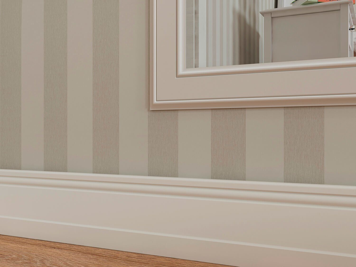 Плинтус PX016, 90х15, 2000мм, Экополимер/6