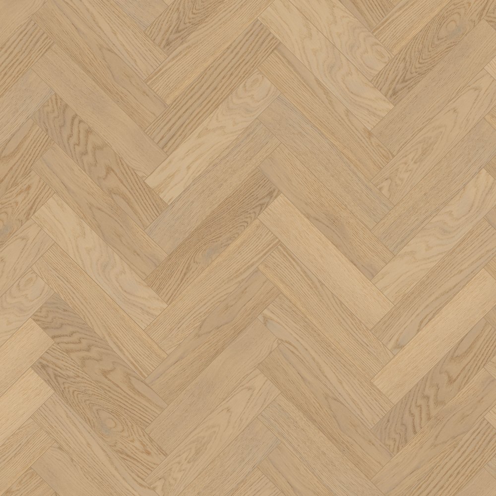 Паркет Елка Английская Royal Parket 490х125х13мм Дуб Натур Роуз лак