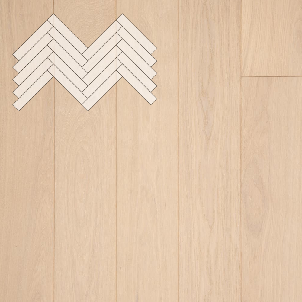 Паркет Елка Английская Lab Arte Angle Дуб Натур Лана лак 500х90х14/3