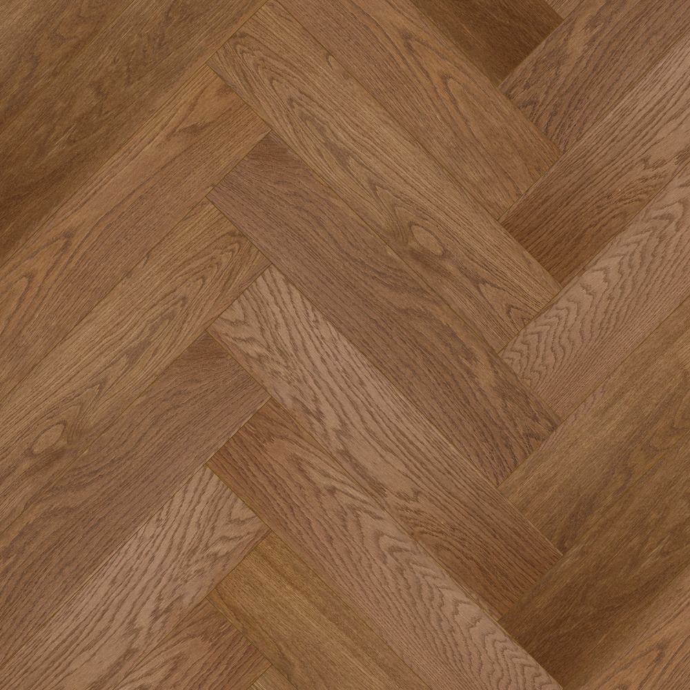 Паркет Елка Английская Royal Parket 400х90х13мм Дуб Натур Честер лак