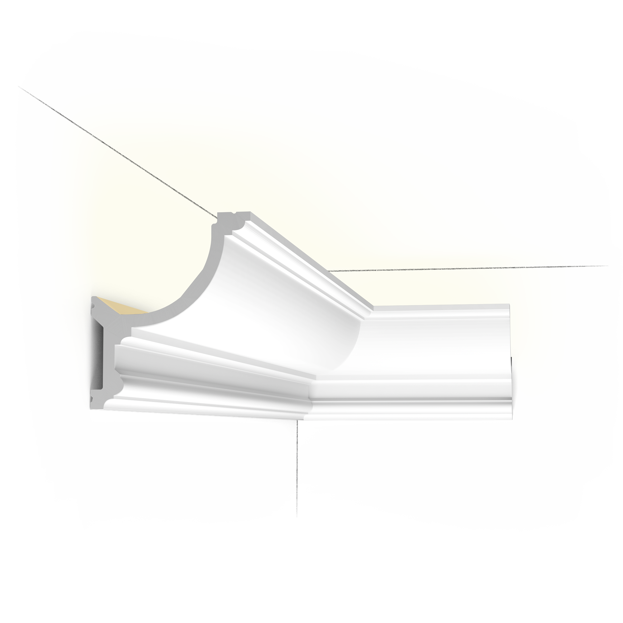 Карниз для верхней подсветки C901