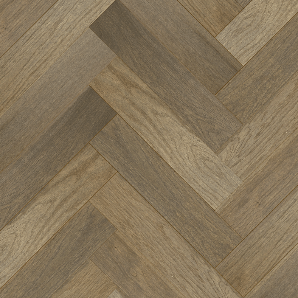 Паркет Елка Английская Royal Parket 490х125х13мм Дуб Натур Норман лак