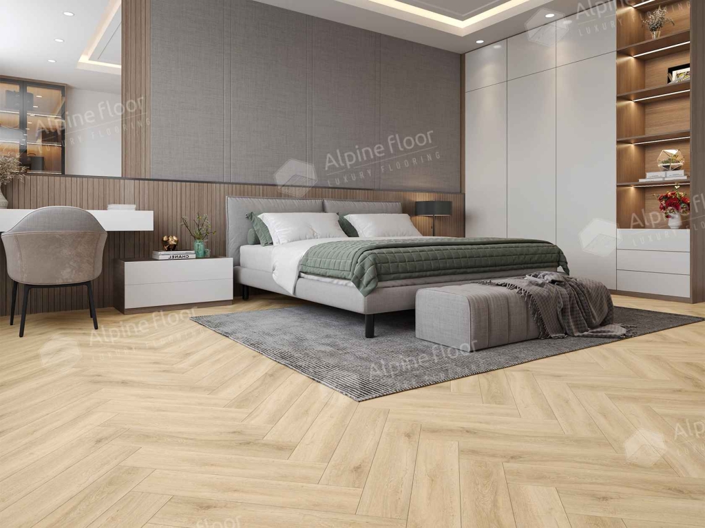 LVT плитка Дуб Ригель ECO 16-24