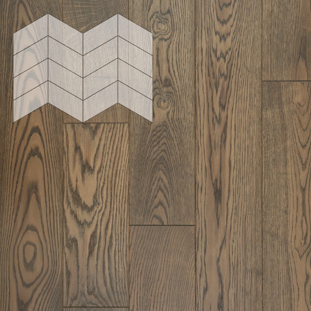 Паркет Елка Французская Lab Arte Chevron Дуб Рустик Ариста лак 400/313х150х14/3/60°