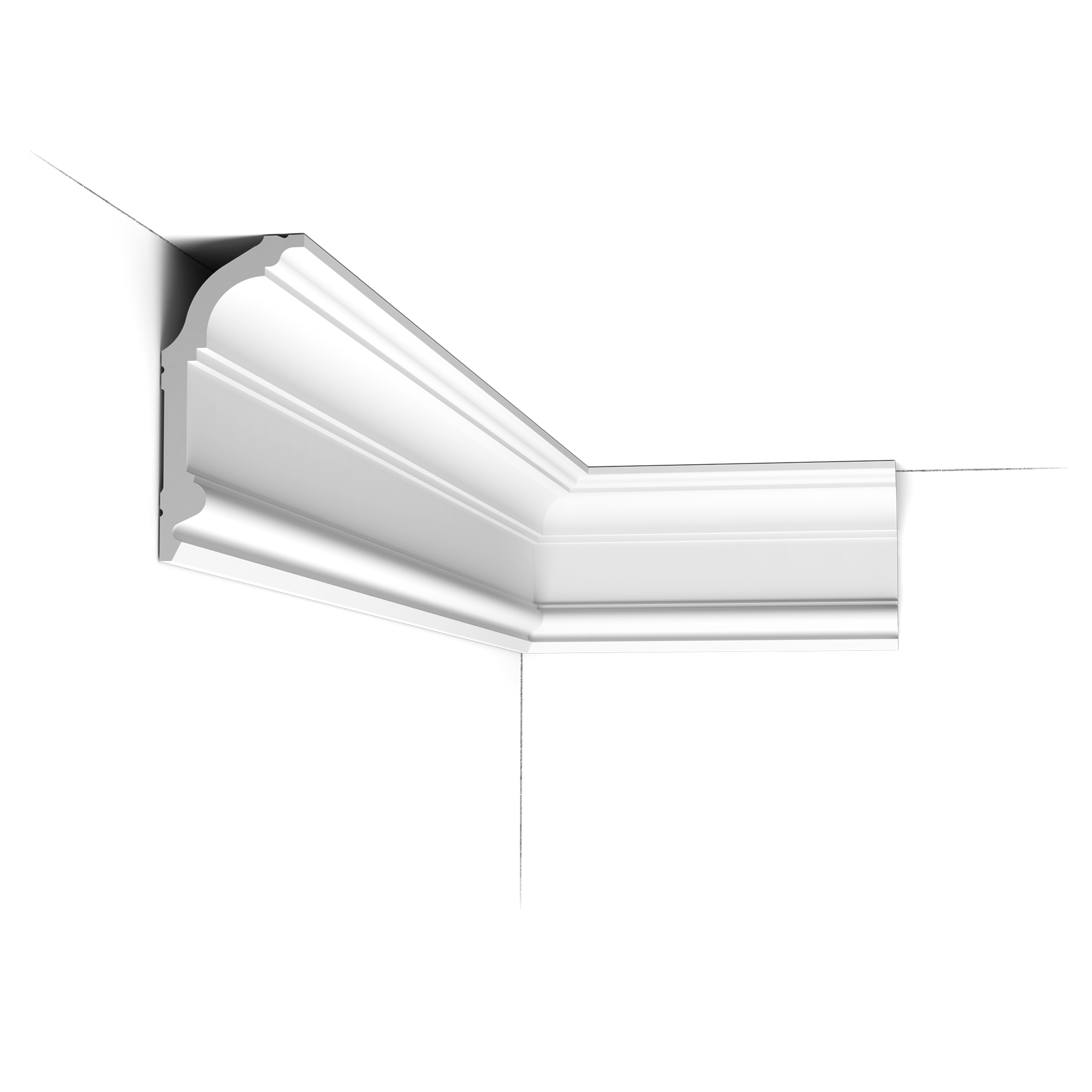 Потолочный полиуретановый карниз С339 NOBLESSE