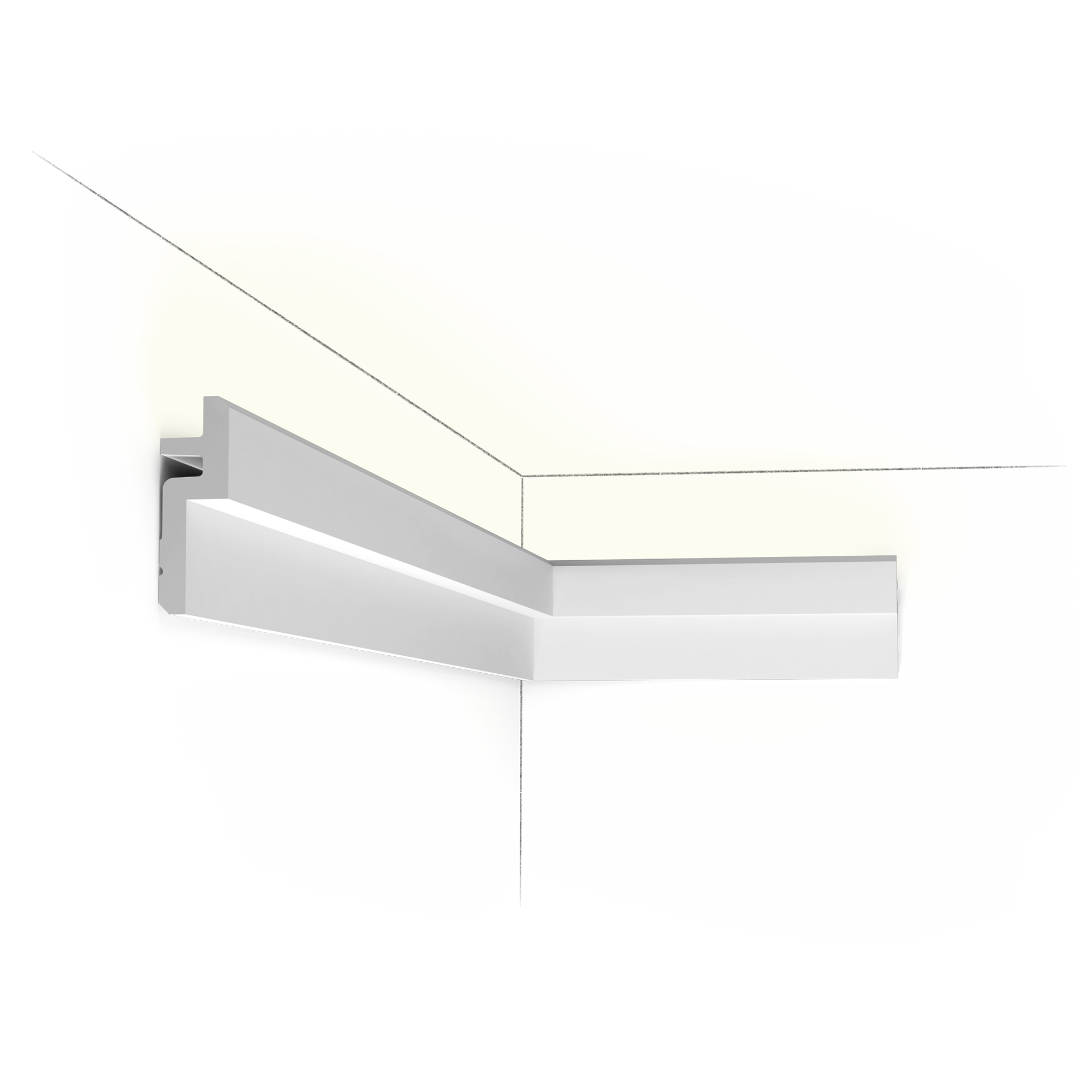 Профиль для верхней подсветки C394 Steps