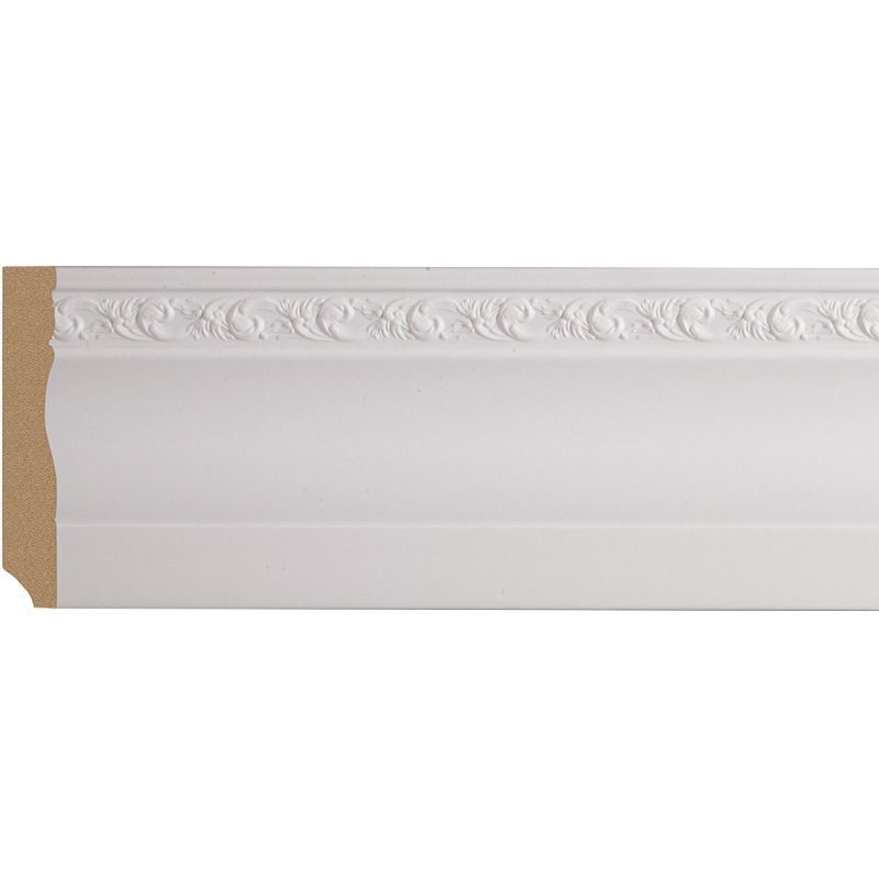 153-115 Плинтус 95, Белый