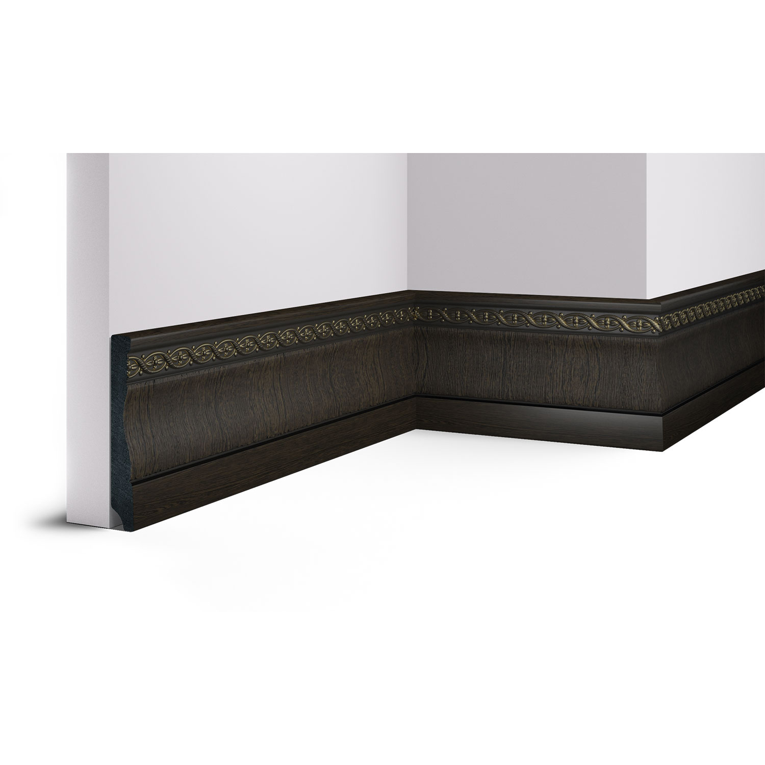 153-1 Плинтус 95,Венге