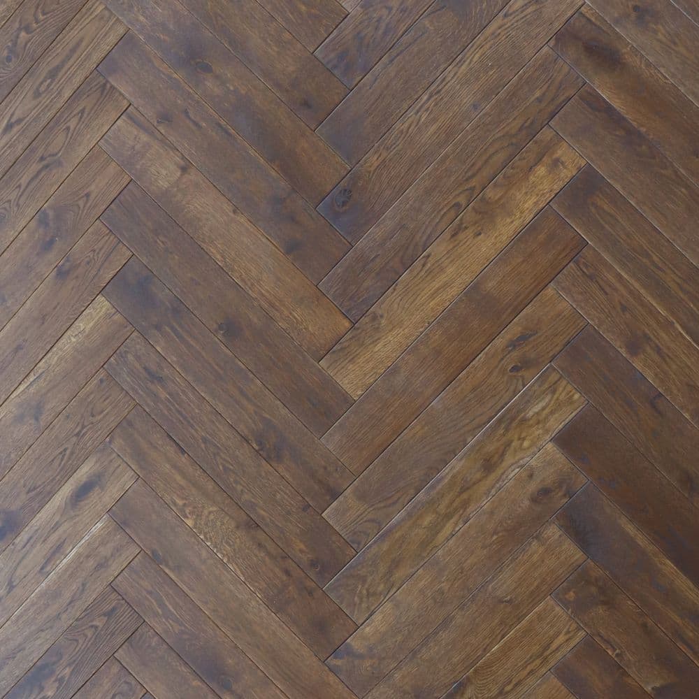 Паркет Елка Английская PolarWood Дуб CARRIBEAN HB (1,08 м2)