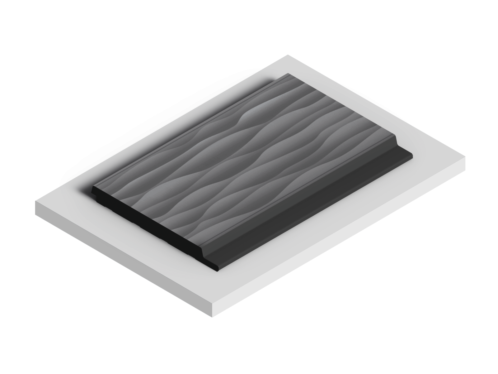 Декоративная панель HIWOOD LV127W GR15K