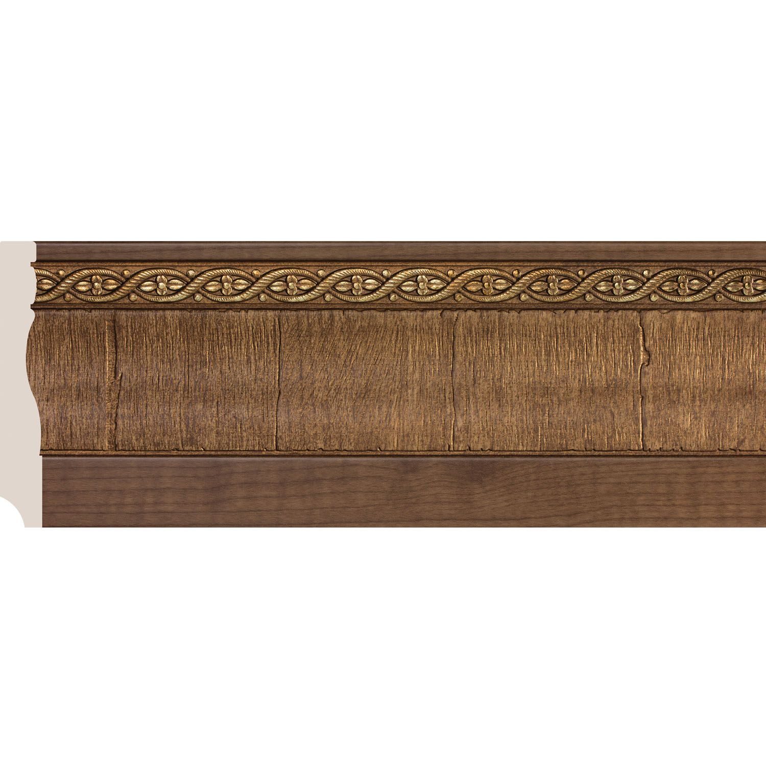 153-3 Плинтус 95,Дуб тёмный