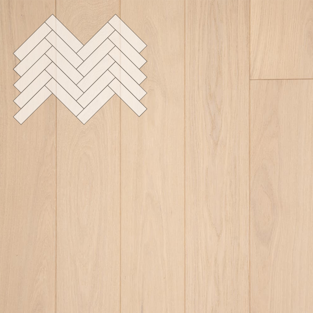 Паркет Елка Английская Lab Arte Angle Дуб Селект Лана лак 500х125х14/3