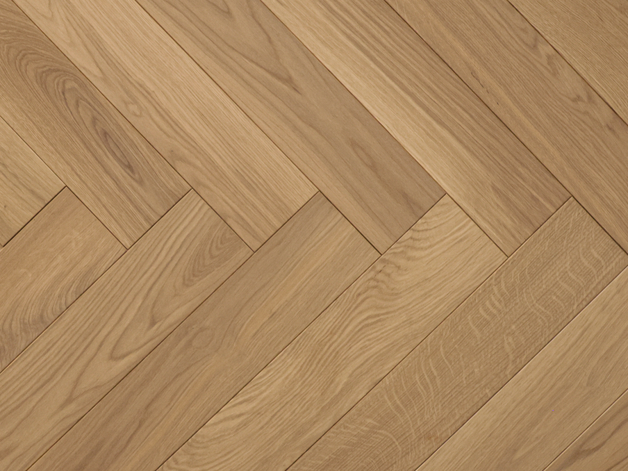 Инженерная доска AlixFloor, Английская ёлка, Дуб песочный светлый