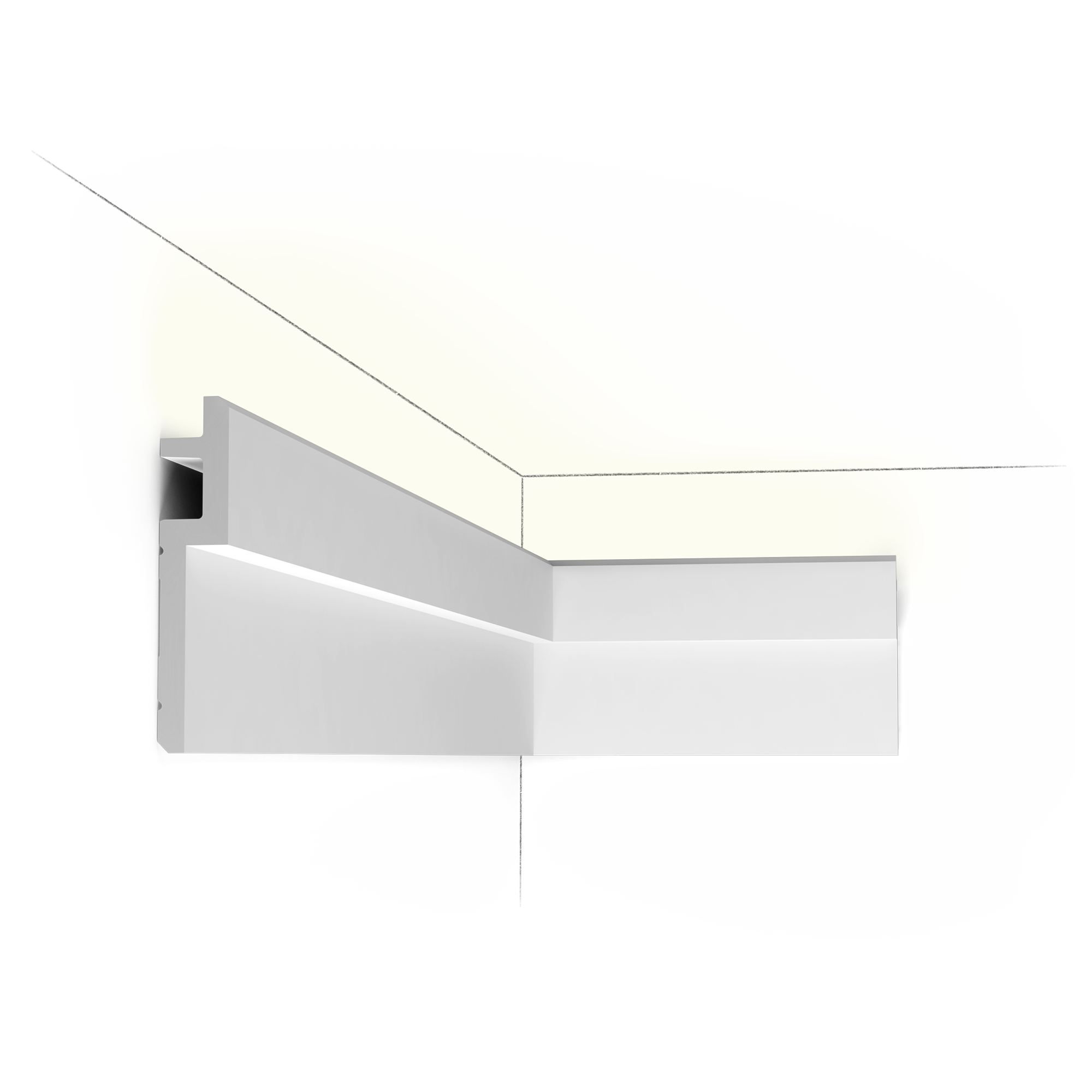 Профиль для верхней подсветки C395 STEPS