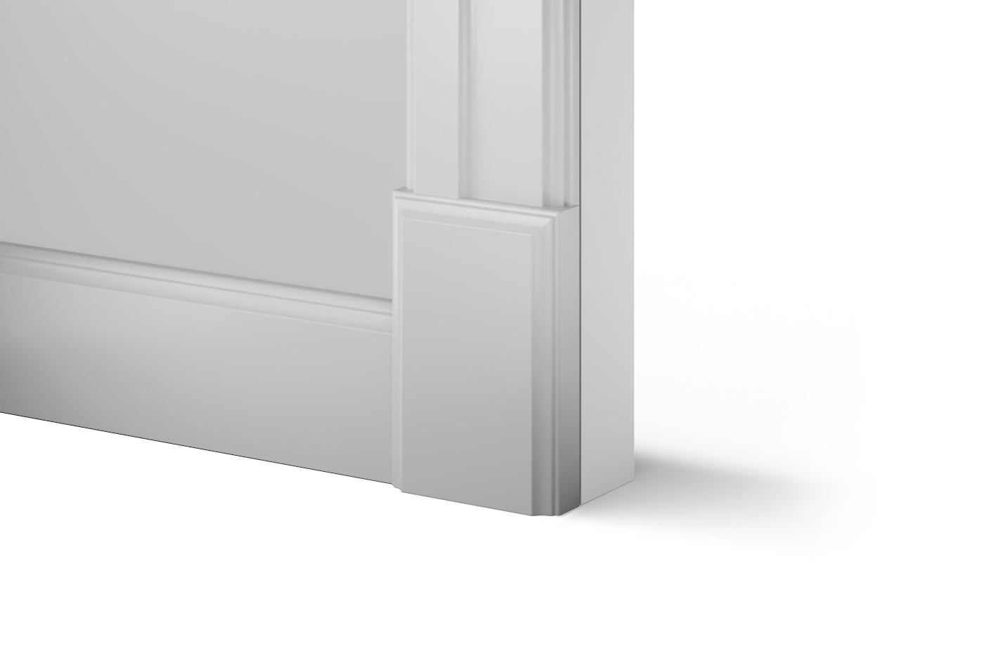 Банкетки AB01 90x135x24мм, белый грунт, МДФ