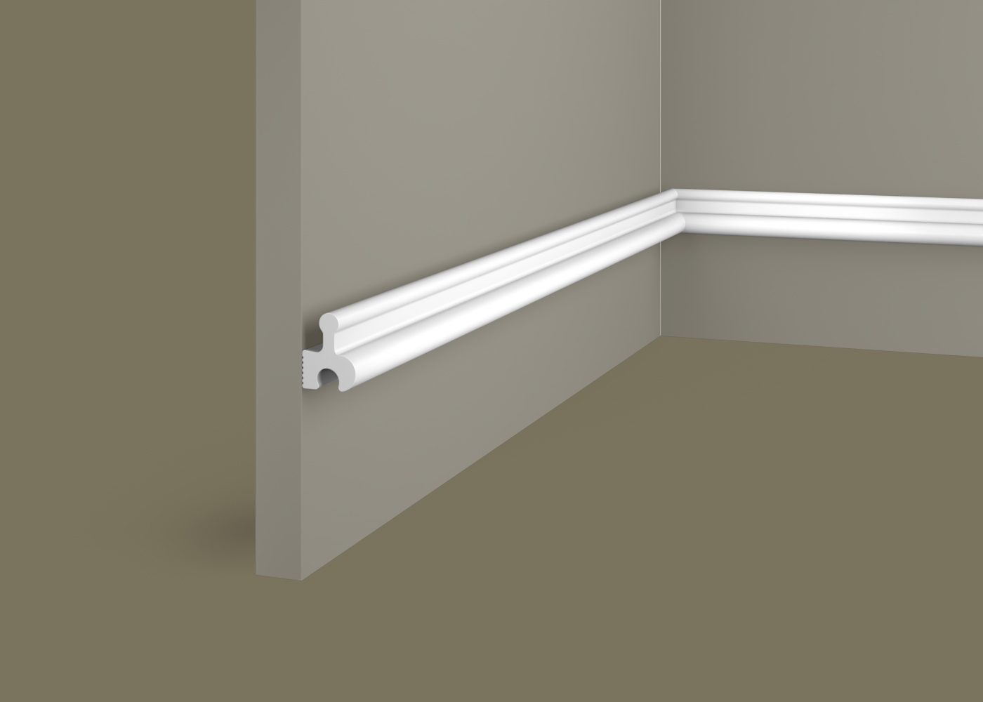 Рейка RX007, 30х23, 2800мм, Экополимер/30