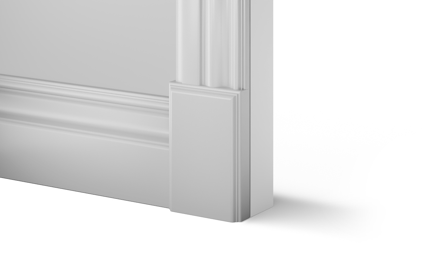 Банкетки AB02 90x135x24мм, белый грунт, МДФ