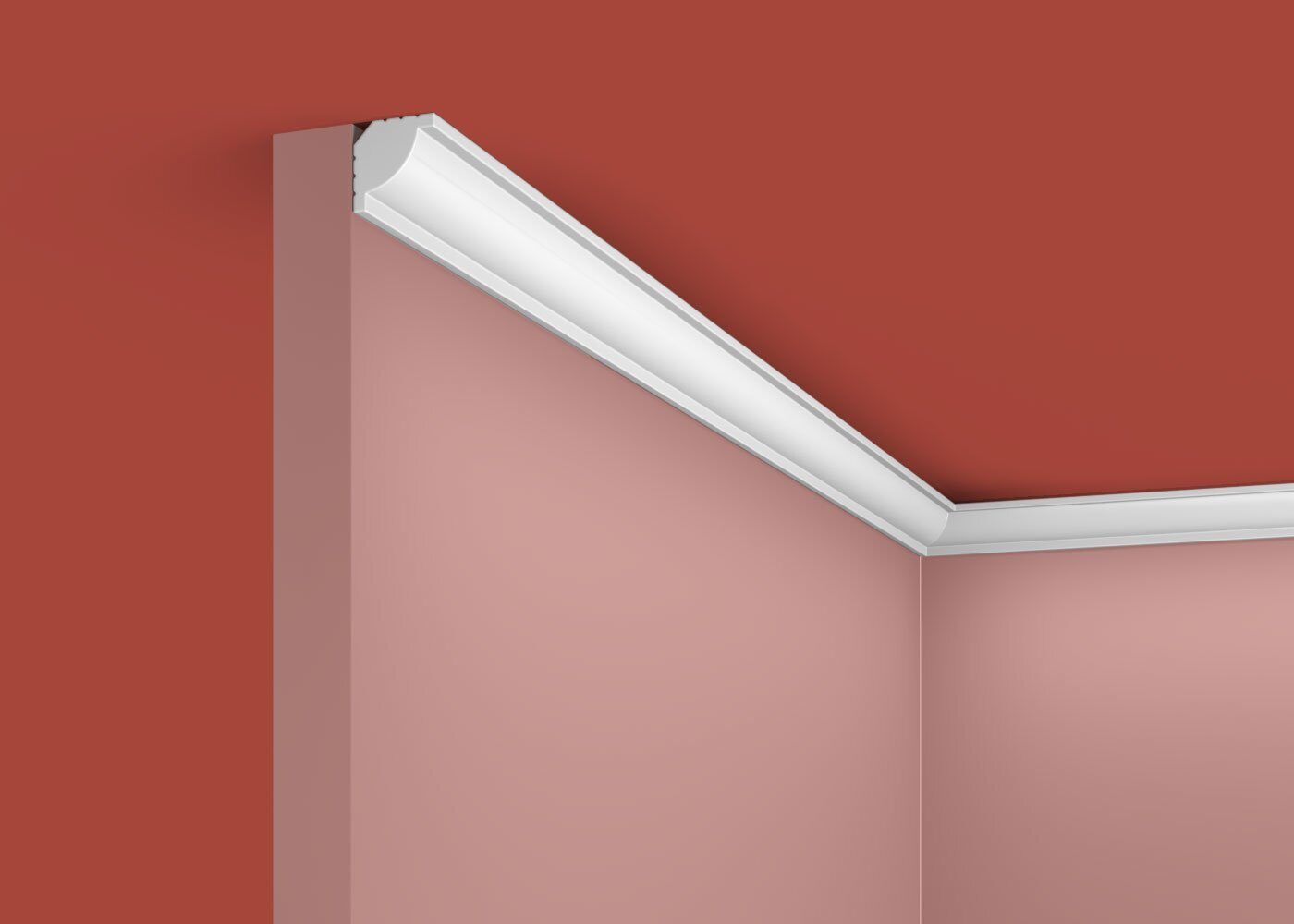 Карниз KX020, 20х20, 2000мм, Экополимер/38