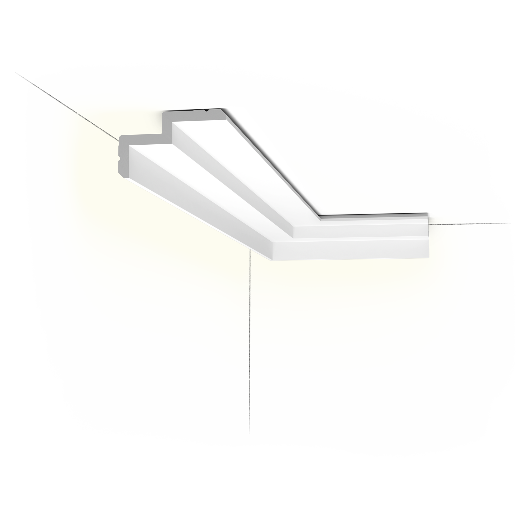 Профиль для нижней подсветки C390 STEPS