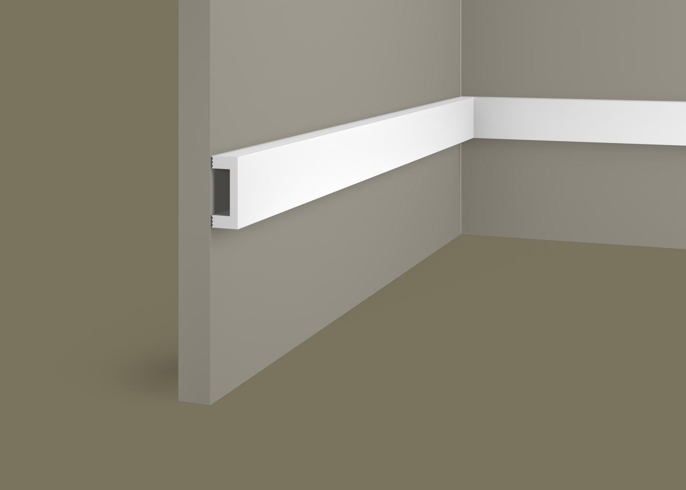 Рейка RX011, 40х16, 2000мм, Экополимер/15