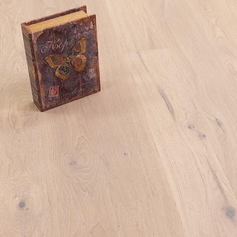 Паркетная доска PolarWood Elegance Дуб PREMIUM 138 ARTIST WHITE 2G (2,0 м2)