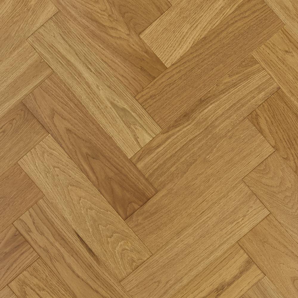 Паркет Елка Английская Royal Parket 400х110х13мм Дуб Натур Теракот лак